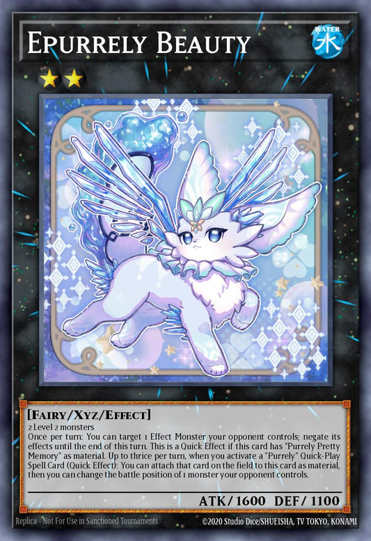 (286) YuGiOh TCG MP24: 25th Anniversary Tin: Dueling Mirrors Single: Epurrely Beauty  Ultra Rare