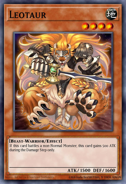 (045) YuGiOh TCG LEDU: Legendary Duelists Single: Leotaur  Common