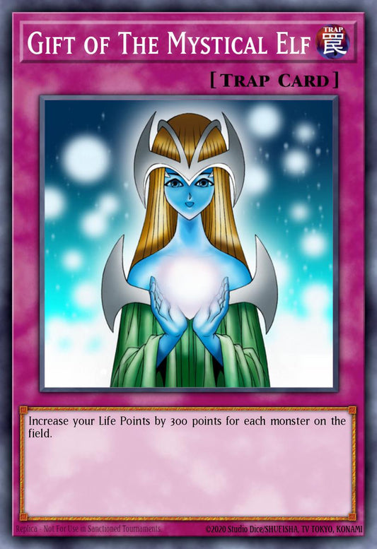 (009) YuGiOh TCG PSV: Pharaoh's Servant Single: Gift of The Mystical Elf (V.1 - Common)  Common