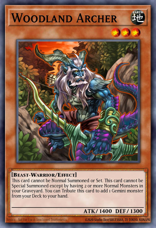 (031) YuGiOh TCG SOVR: Stardust Overdrive Single: Woodland Archer  Common