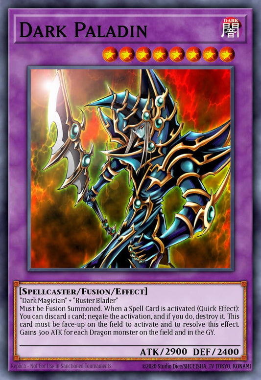 (105) YuGiOh TCG MFC: Magician's Force Single: Dark Paladin (V.1 - Ultra Rare)  Ultra Rare