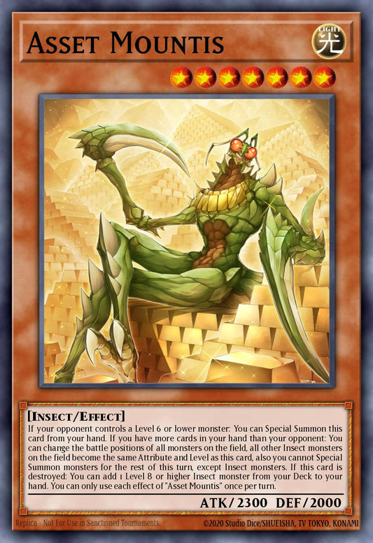 (248) YuGiOh TCG MP24: 25th Anniversary Tin: Dueling Mirrors Single: Asset Mountis  Ultra Rare