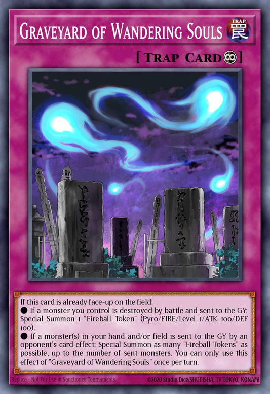 (043) YuGiOh TCG DUOV: Duel Overload Single: Graveyard of Wandering Souls  Ultra Rare
