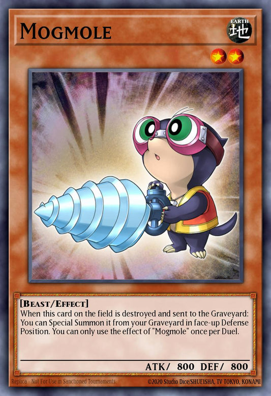 (052) YuGiOh TCG BPW2: Battle Pack 2: War of the Giants - Round 2 Single: Mogmole  Common