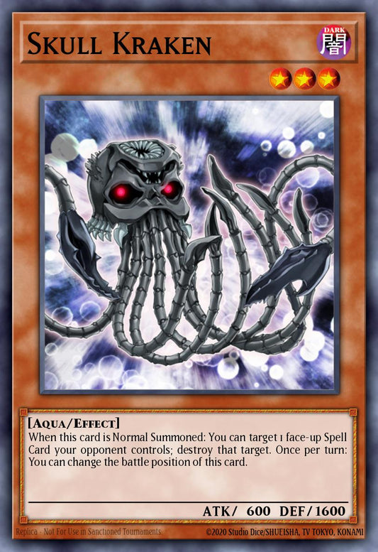 (041) YuGiOh TCG BPW2: Battle Pack 2: War of the Giants - Round 2 Single: Skull Kraken  Common
