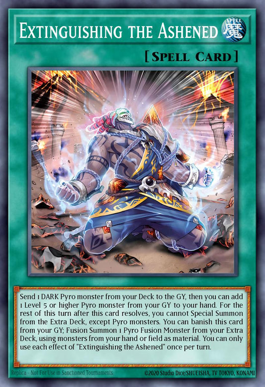 (095) YuGiOh TCG LEDE: Legacy of Destruction Single: Extinguishing the Ashened  Common