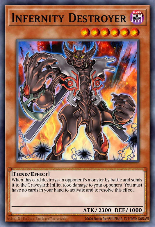 (030) YuGiOh TCG BPW2: Battle Pack 2: War of the Giants - Round 2 Single: Infernity Destroyer  Super Rare
