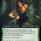 (989) Magic The Gathering Universes Beyond: Doctor Who: Extras Single: Leela, Sevateem Warrior (V.3) Holo Rare