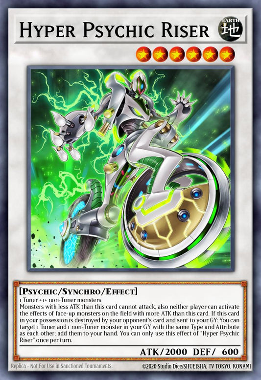 (019) YuGiOh TCG MP20: 2020 Tin of Lost Memories Mega Pack Single: Hyper Psychic Riser  Common