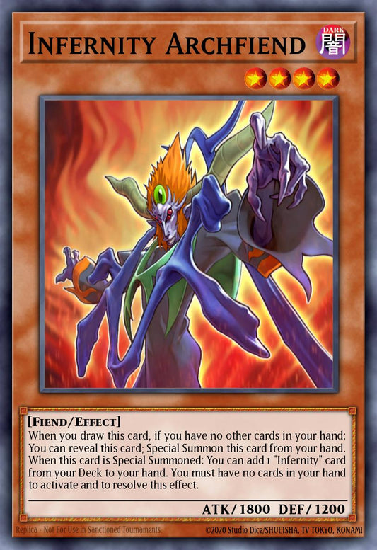 (220) YuGiOh TCG RA03: Quarter Century Bonanza Single: Infernity Archfiend (V.2 - Quarter Century Secret Rare)  Quarter Century Secret Rare