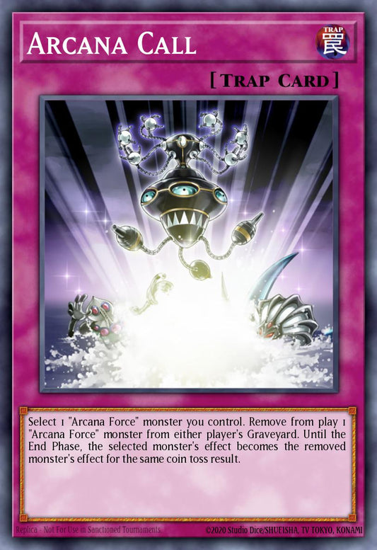 (069) YuGiOh TCG LODT: Light of Destruction Single: Arcana Call (V.2 - Common)  Common