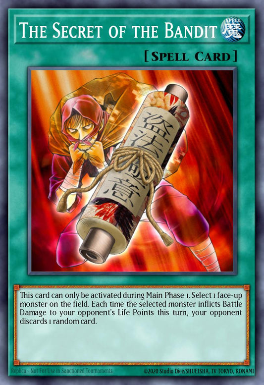 (194) YuGiOh TCG DB2: Dark Beginning 2 Single: The Secret of the Bandit  Common