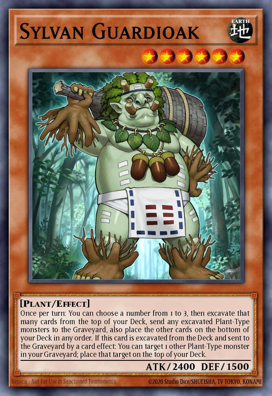 (200) YuGiOh TCG MP14: 2014 Mega-Tins Mega-Pack Single: Sylvan Guardioak  Common