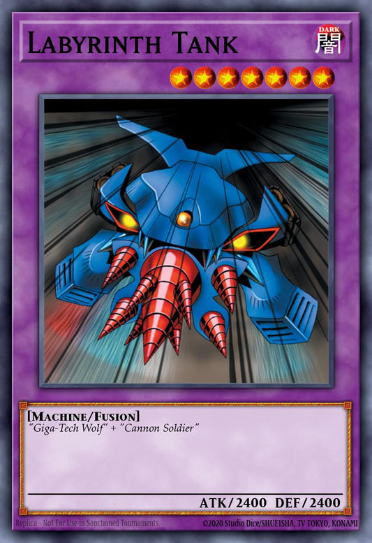 (230) YuGiOh TCG LCJW: Legendary Collection 4: Mega Pack Single: Labyrinth Tank  Common