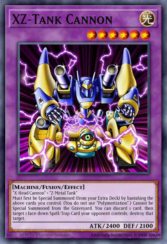 (053) YuGiOh TCG MFC: Magician's Force Single: XZ-Tank Cannon  Super Rare