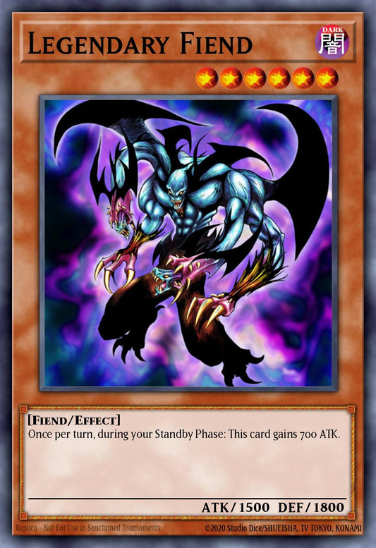 (122) YuGiOh TCG LCJW: Legendary Collection 4: Mega Pack Single: Legendary Fiend  Common