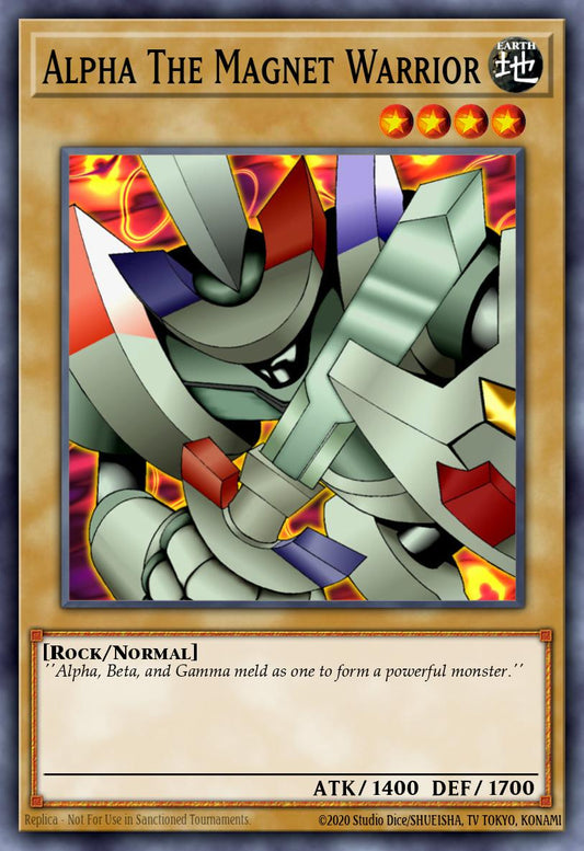 (012) YuGiOh TCG LCYW: Legendary Collection 3: Mega Pack Single: Alpha The Magnet Warrior  Common