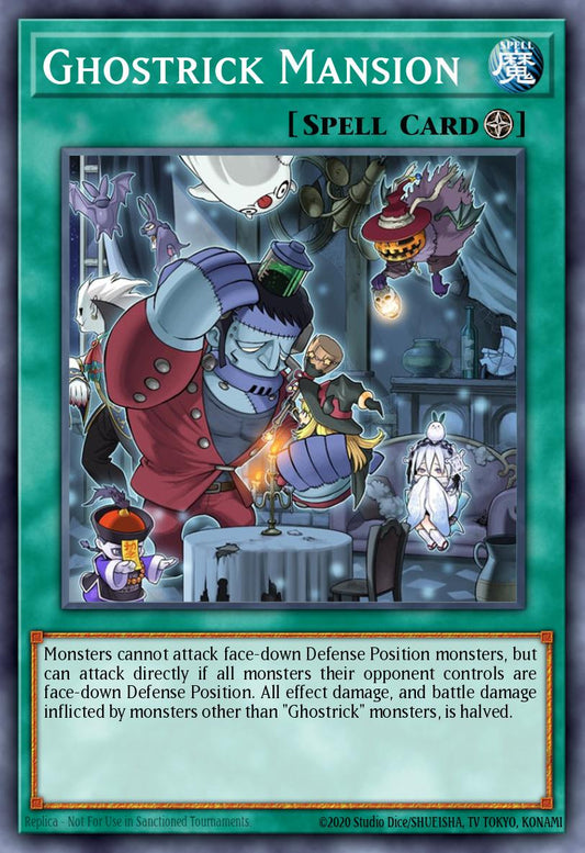 (169) YuGiOh TCG MP14: 2014 Mega-Tins Mega-Pack Single: Ghostrick Mansion  Common