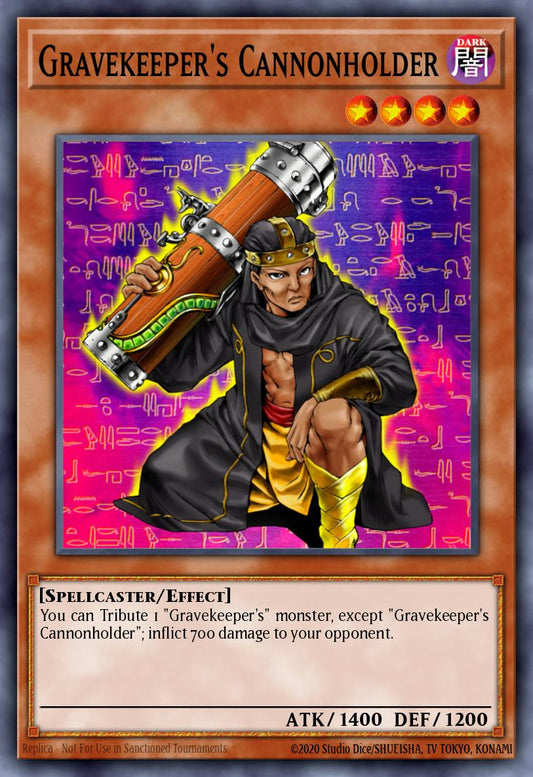 (188) YuGiOh TCG LCYW: Legendary Collection 3: Mega Pack Single: Gravekeeper's Cannonholder  Ultra Rare
