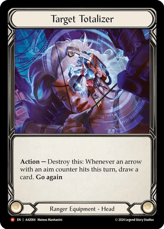 (004) Flesh & Blood TCG Armory Deck: Azalea Single: Target Totalizer (Rainbow Foil)  Majestic