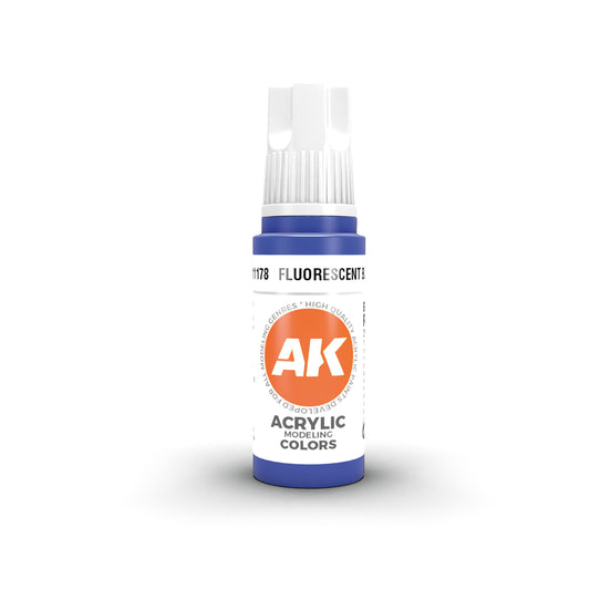 AK 3rd Gen 17ml - Fluorescent Blue - AK11178