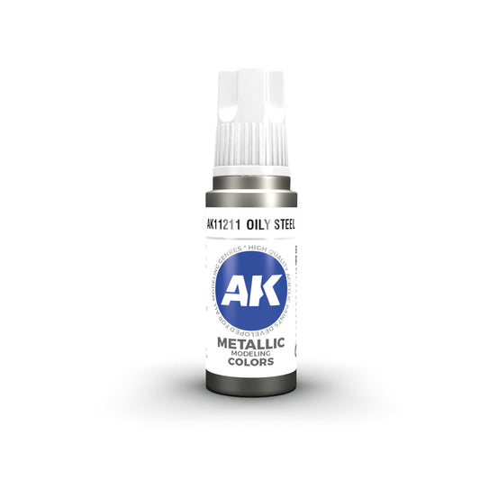 AK 3rd Gen 17ml - Oily Steel - AK11211