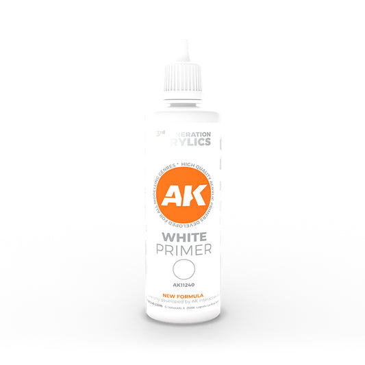 AK 3rd Gen 100ml - White Primer - AK11240