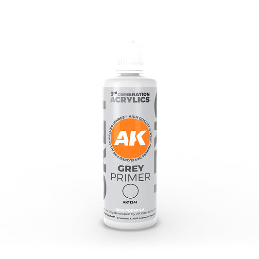 AK 3rd Gen 100ml - Grey Primer - AK11241