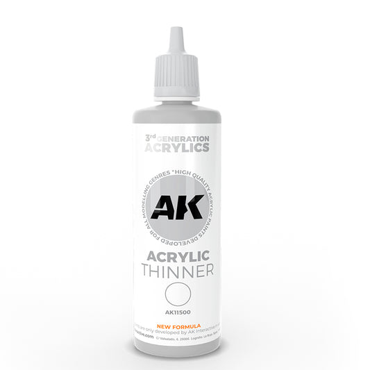 AK 3rd Gen 100ml - Acrylic Thinner - AK11500