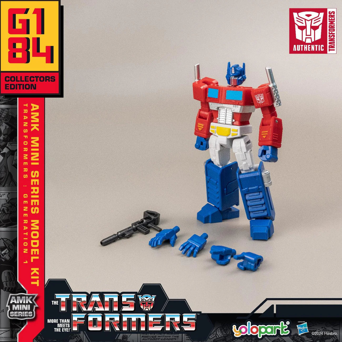Transformers: Generation One: AMK Series: Optimus Prime 10cm Mini Model Kit