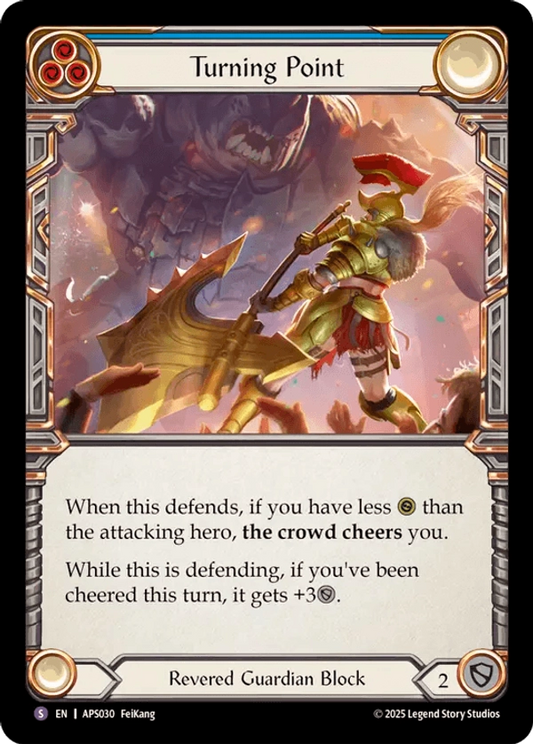 (030) Flesh & Blood TCG Armory Deck: Pleiades Single: Turning Point (Regular)  Super Rare