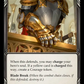 (005) Flesh & Blood TCG Armory Deck: Boltyn Single: Bracers of Bellona's Grace (Rainbow Foil)  Majestic