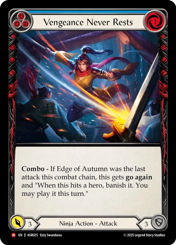 (025) Flesh & Blood TCG Armory Deck: Ira Single: Vengeance Never Rests (Regular)  Majestic