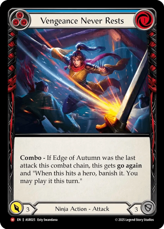 (025) Flesh & Blood TCG Armory Deck: Ira Single: Vengeance Never Rests (Regular)  Majestic