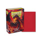 Dragon Shield Japanese Size - Ruby 60 Matte Sleeves