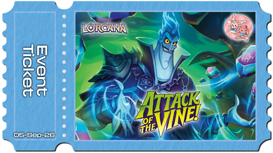 Lorcana: Attack of the Vine Set Championship - Sat 5th Sept 2026