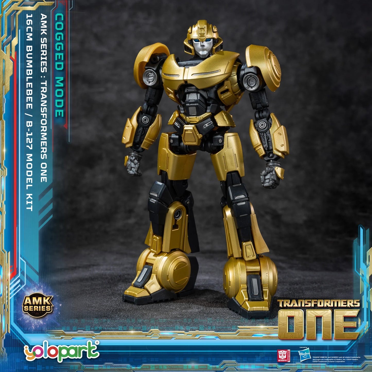 Transformers: Transformers ONE Movie: B-127 (Bumblebee) Cogged Mode 16cm Model Kit