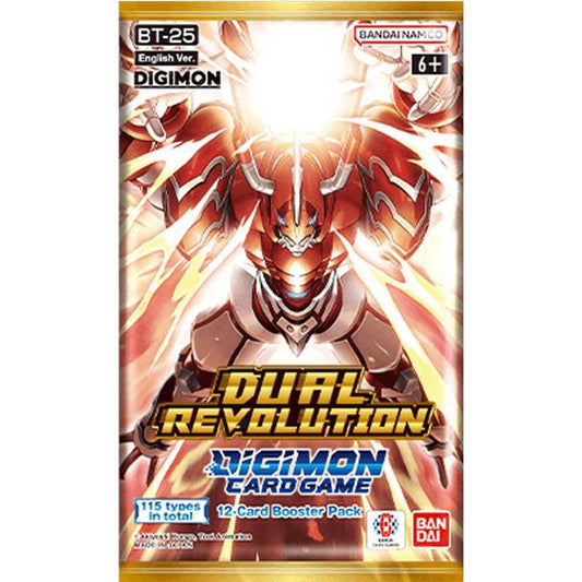 Digimon Card Game: Dual Revolution (BT-25) Booster Pack
