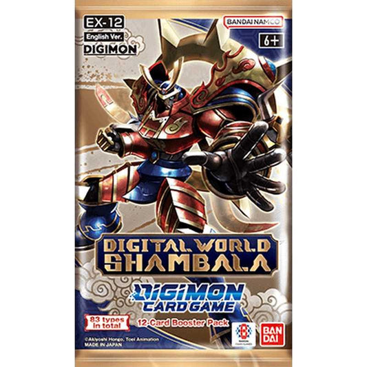 Digimon Card Game: Extra Booster - Digital World Shambala - Booster Pack