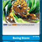 (BT1-097) Digimon TCG Release Special Booster v1.0 Single: Boring Storm (BT1-097)  Common