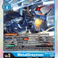 (024) Digimon TCG Xros Encounter Single: MetalGreymon (BT10-024) (V.1)  Super Rare
