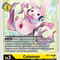 (034) Digimon TCG Dimensional Phase Single: Cutemon (BT11-034) (V.1)  Common