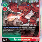 (052) Digimon TCG Dimensional Phase Single: Tyrannomon (BT11-052)  Rare