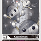 (005) Digimon TCG Across Time Single: Kozenimon (BT12-005)  Uncommon