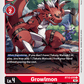 (010) Digimon TCG Across Time Single: Growlmon (BT12-010)  Common