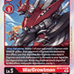 (016) Digimon TCG Across Time Single: WarGrowlmon (BT12-016)  Rare