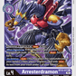 (077) Digimon TCG Across Time Single: Arresterdramon (BT12-077)  Uncommon