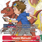 (089) Digimon TCG Across Time Single: Takato Matsuki (BT12-089) (V.2)  Alternative Art