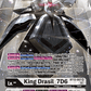 (007) Digimon TCG Versus Royal Knights Single: King Drasil_7D6 (BT13-007) (V.2)  Alternative Art