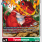 (013) Digimon TCG Blast Ace Single: Tyrannomon (BT14-013)  Uncommon